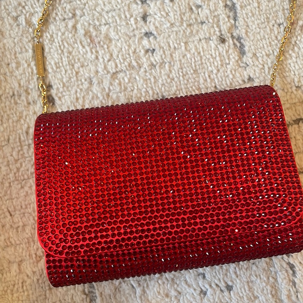 Authentic Rene Caovilla clutch bag